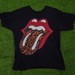 Vintage Rolling Stones Leopard Tee